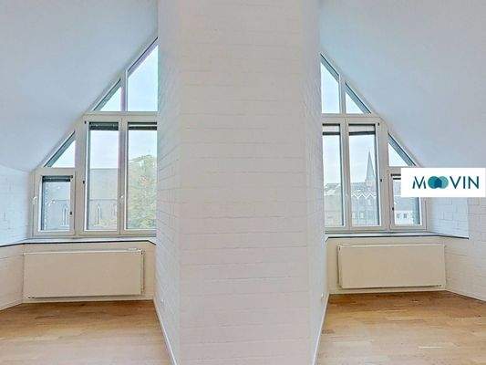 Ansicht I: Offener Wohn - und Essbereich