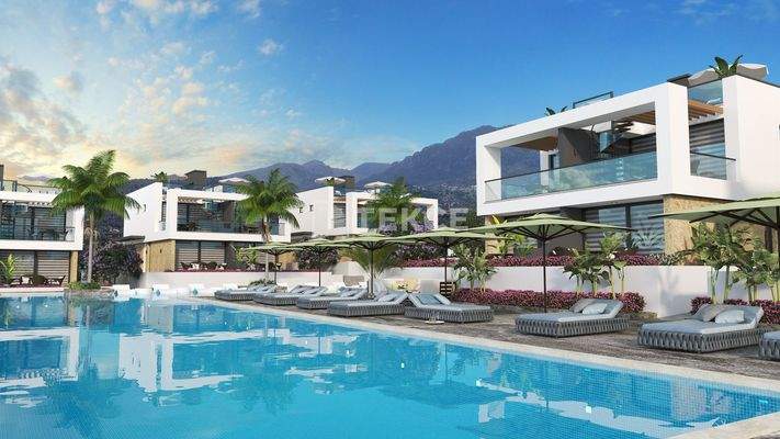 Properties with Sea and Mountain Views in North Cyprus Tatlısu