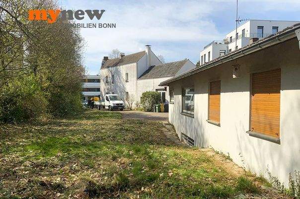 Grundstück von hinten Richtung Reichsstraße