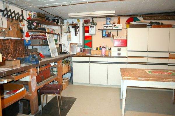 Werkstatt im Kellergeschoss