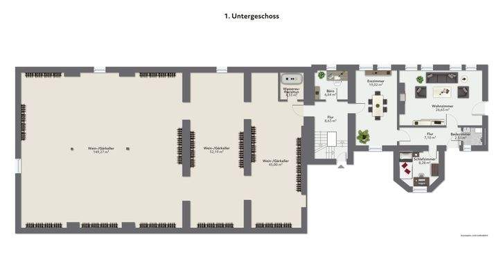 1. Untergeschoss