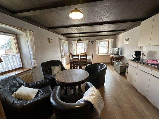 Wohnraum mit Küche 1.OG 