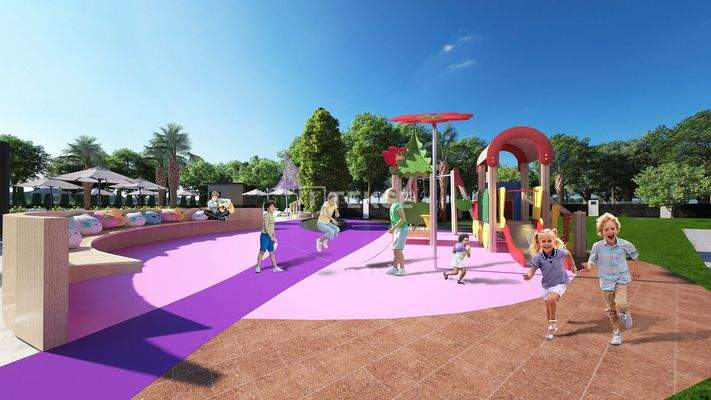 Flats in a Seafront Complex in Mahmutlar Alanya