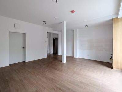 Wohnen - Blick zum Kochbereich