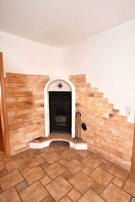 EG Diele Bestückung für Kachelofen