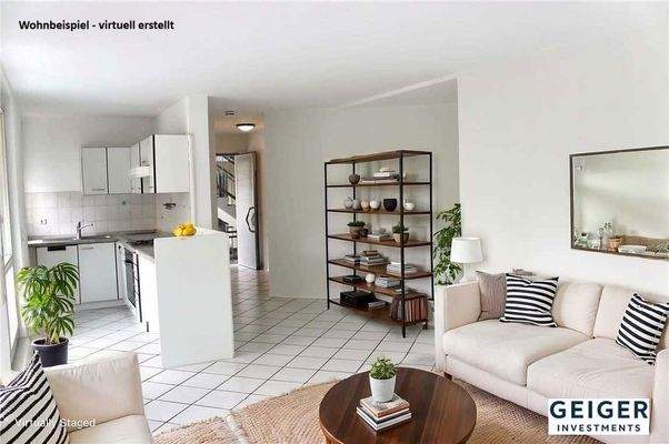 Wohnbeispiel Wohnzimmer 1