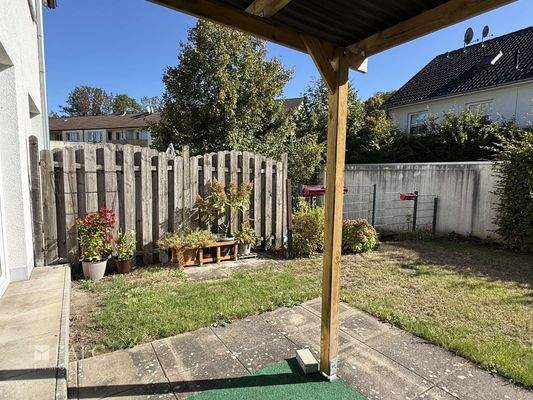 Teilblick von der Terrasse