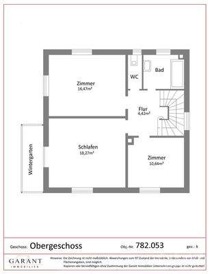 Grundriss  Obergeschoss