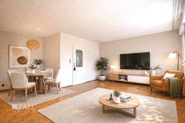 Wohnzimmer Virtuell eingerichtet 