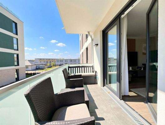 Wunderschöner Balkon zum Entspannen