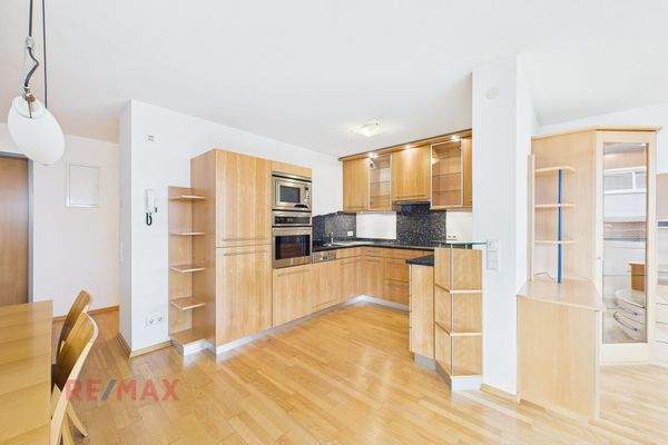 Küche und Wohnbereich