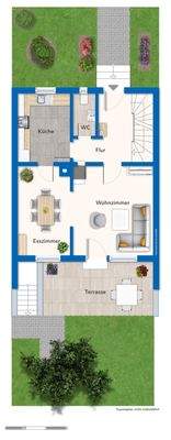 Grundriss Erdgeschoss