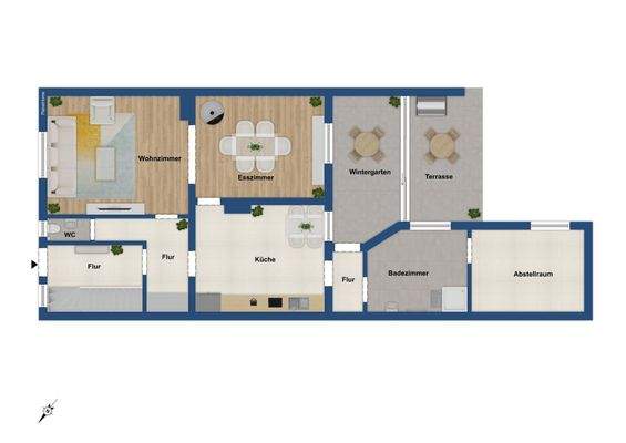 Grundriss Erdgeschoss