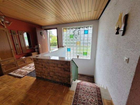 Abgang ins Untergeschoss