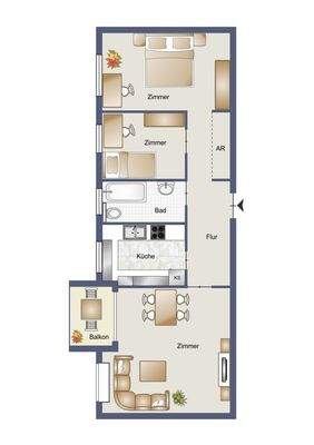 Grundriss unverbindlich