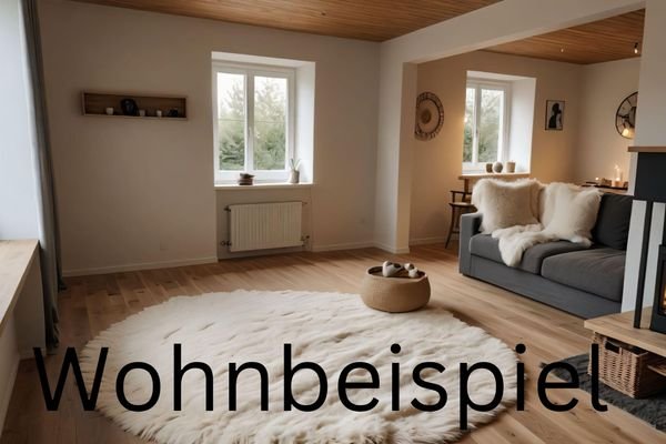 Wohnbeispiel Wohnzimmer