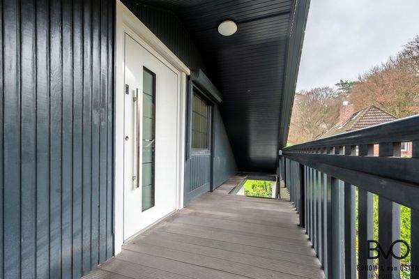 Eingangsbereich im Obergeschoss