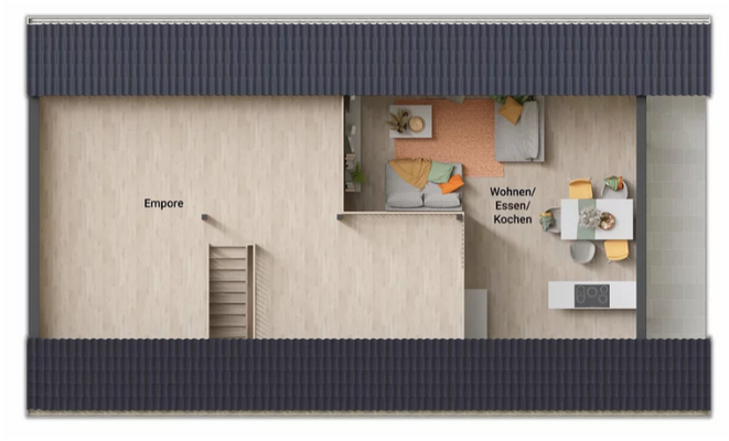 Grundriss Empore - Kathedraldecke