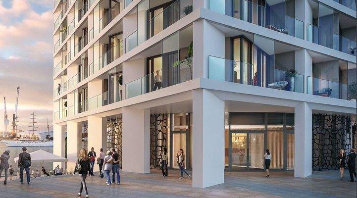 Eingangsbereich Visualisierung 