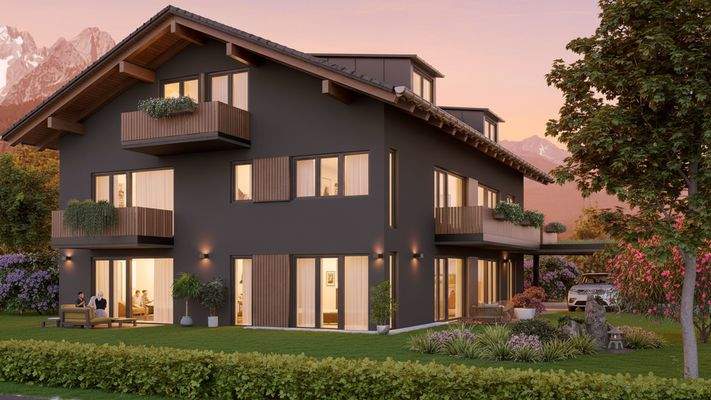 Hausansicht Süd-West 