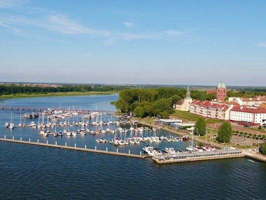 Boutique-Hotel direkt an der Marina in Kamień Pomorski