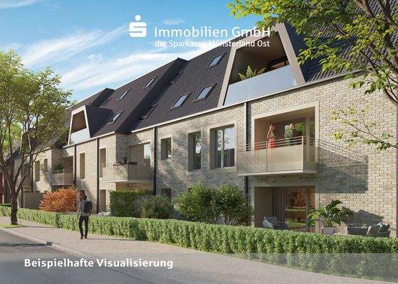 Ansicht von der Emsstraße