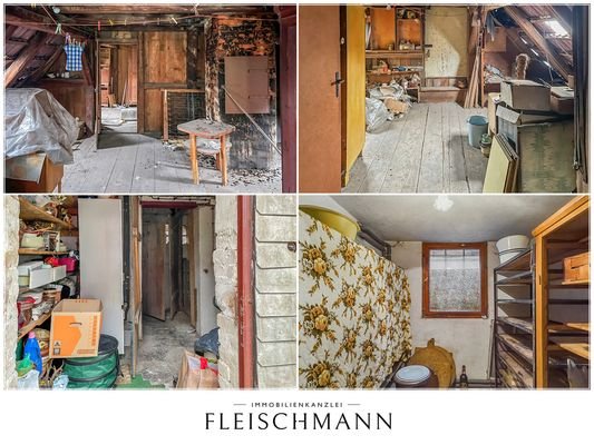 Dachboden/Abstellräume