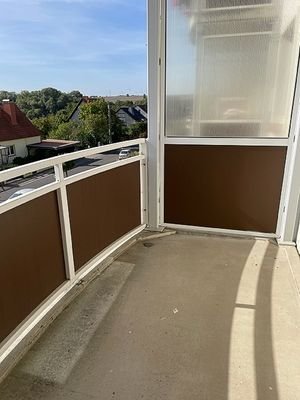 Ansicht Balkon mit schöner Aussicht