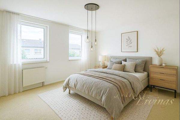 Schlafzimmer visualisiert 