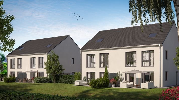 Hausansicht Gartenseite