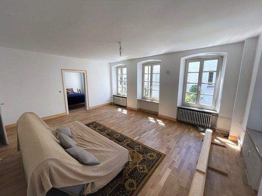 Wohnzimmer 1. OG mit Zugang zum Schlafzimmer