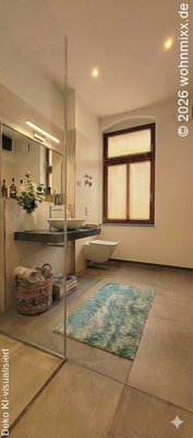 Badezimmer (Deko KI-visualisiert)