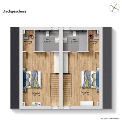 Grundriss-Dachgeschoss