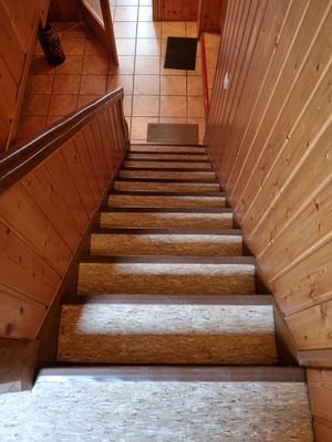 Treppe in das OG