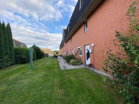 Gepflegte Grünfläche