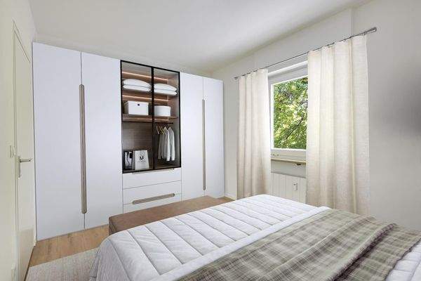 Digitale Wohnidee Schlafzimmer