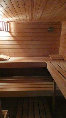 Sauna im Nebengebäude