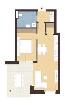 Riedergasse, Bregenz-Grundriss Whg 03