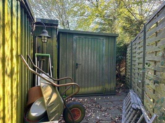 Viel Stauraum und Lagerplatz