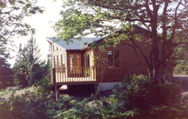 Haus in der Parzellierung