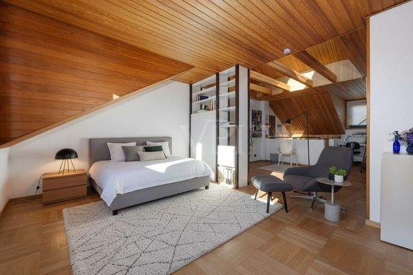 Schlafbereich DG. KI modifiziert