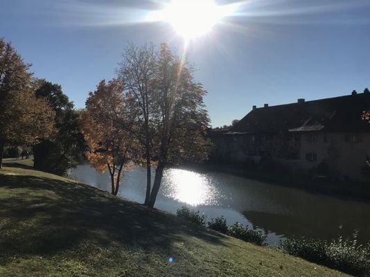 Blick von der Terrasse 