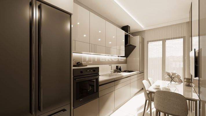 Lake-View Apartments in a Complex with Pool in Avcılar Istanbul