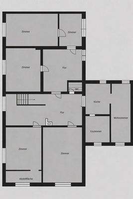 Grundriss Obergeschoss