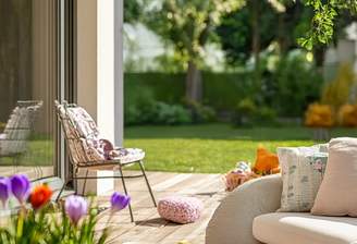 Auszeit auf der Terrasse 