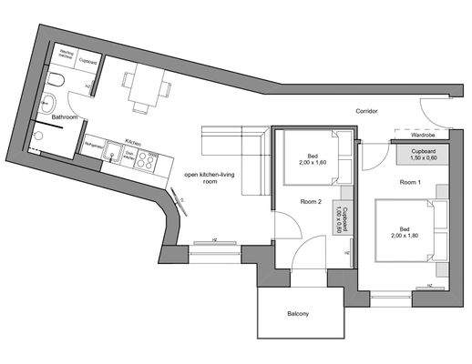 HH - Gleimstr. 44 WE 18 Grundriss - Inserate