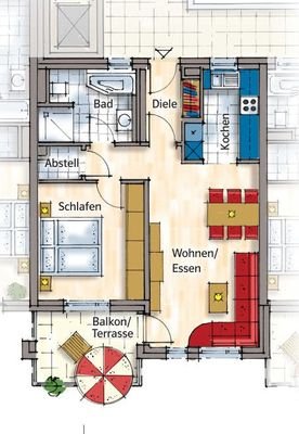 Grundrissplan A3