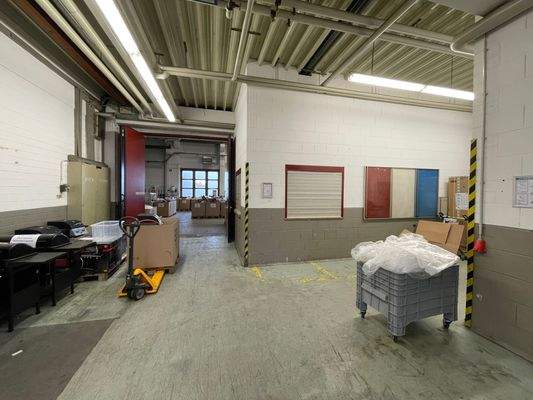 Hallenflächen Erdgeschoss