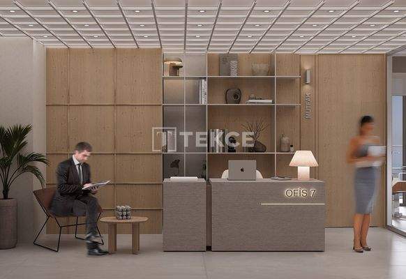 Stylish Offices for Sale in a Central Location in Yenişehir Mersin