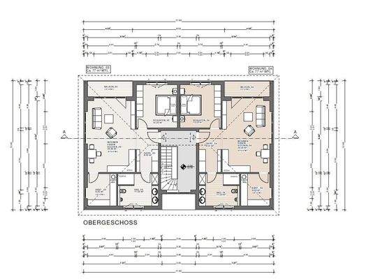 Grundriss DG bemaßt